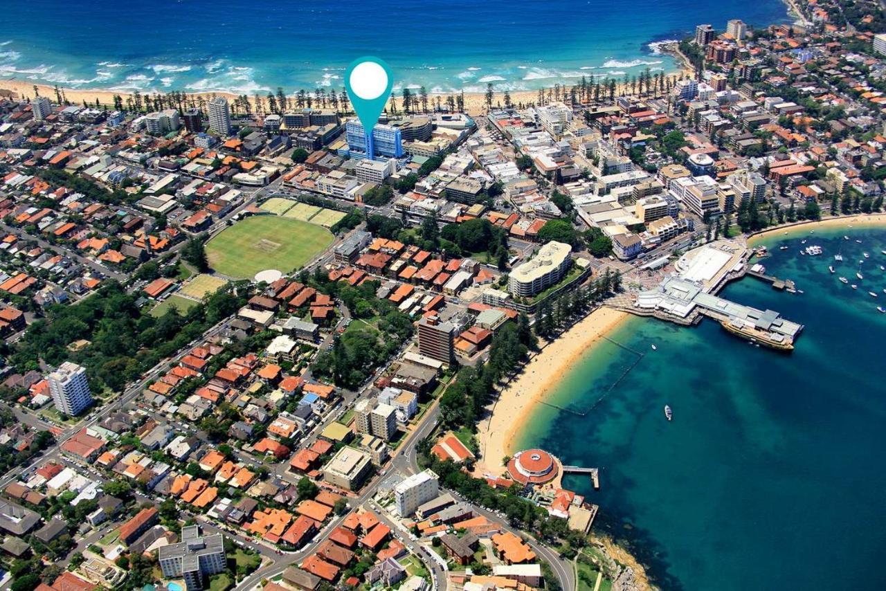 1Br Studio Near The Beach With Rooftop Pool Sídney Exterior foto